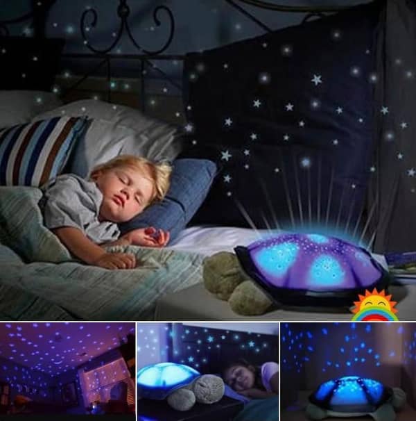 Tortuga Proyector Estrellas